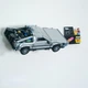 Настенное 3D Крепление для Фирменного конструктора Creator Expert (10300) Back to the Future DeLorean Машина Времени ДеЛореан из фильма «Назад в будущее» + для таблички, мини-фигурок и аксессуаров - Черное - изображение 4