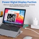 Цифровой светодиодный Type-C тестер 8K 60Hz – измеритель мощности PD 240W, OTG адаптер, конвертер с передачей данных 40 Гбит/с - изображение 4