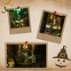 Конструктор Бук Нук Tarot Divination Society Book Nook DIY букнук інтер'єрний конструктор на книжкову полицю - изображение 8