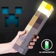 Фонарик детский ночник Майнкрафт (светильник) ФАКЕЛ в стиле Minecraft - изображение 4