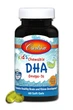 Жирные кислоты Carlson Рыбий жир (DHA) для Детей Kid's Chewable Вкус Апельсина 60 желатиновых капсул - изображение 2