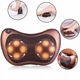 Беспроводная роликовая массажная подушка с инфракрасным прогревом Massage Pillow 8028 - изображение 14
