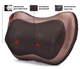 Беспроводная роликовая массажная подушка с инфракрасным прогревом Massage Pillow 8028 - изображение 5
