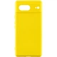 Чохол Silicone Cover Lakshmi Full Camera (AAA) для Google Pixel 7 Жовтий / Yellow - зображення 1