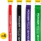 Эспандер-петля 4FIZJO Power Band 6-36 кг резина для фитнеса и спорта, набор 4 шт Mix (P-5907222931844) - изображение 4