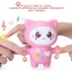 Интерактивная музыкальная игрушка Котенок Link link Cat (709E pink) Smart Baby 10164 - изображение 5