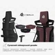 Геймерське крісло Cyberlux V8 Fabric Red (арт. GM-V8 FR) - изображение 8