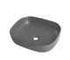 Раковина накладна MIXXUS PREMIUM DIVERSE-0115 GRAY 490x395x135mm (MP6650) - изображение 9