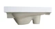 Чаша Генуя Mixxus Premium WAVE-2201 (колір білий) (розмір 560x430x230mm) з відведенням (MP6660) - зображення 4
