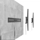 Кронштейн для ТВ AGN AGN100-690T 43"-100" 75 кг max.VESA 900x600 Black - изображение 9