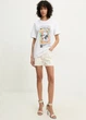 Футболка женская MOSCHINO JEANS S белая (251K2A071637322001-S) - изображение 3