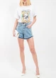 Шорти жіночі MOSCHINO JEANS 28 блакитні (251K2A031637191303-28) - зображення 6