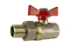 Кран кульовий STA Ц4335 американка 1/2" м, преміум NIK - зображення 1