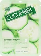 Увлажняющая маска для лица с огурцом May Island Real Essence Cucumber Mask Pack 25 мл (8809515400976) - изображение 1