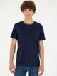 Футболка бавовняна довга чоловіча U.S. Polo Assn G081SZ011-000-2006751 (lacivert) XL Темно-синя (8683857773567) - зображення 1