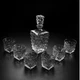 Набор Декантер для крепких напитков Crystal 750 мл бокалы 6 шт 300 мл Хрустальное стекло - изображение 6