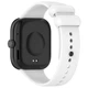Ремінець для Redmi Watch 4 / Redmi Watch 5 силіконовий BeWatch White (77801003.1) - зображення 2