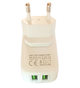 Сетевой адаптер Ldnio A2205, Micro USB Cable, Touch Light, 2USB, 2.4A, white - изображение 6