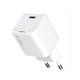 Сетевое зарядное устройство ColorWay GaN Mini 30W PD Port PPS USB-C White (CW-CHS054PD-WT) - изображение 1