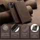 Чехол книжка Caseme с магнитом для Poco X7 Pro кофейный - изображение 3