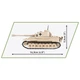Конструктор Cobi Вторая Мировая Война Танк Panzer V Пантера, 298 деталей (COBI-2713) - изображение 5