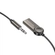 Bluetooth-ресивер BOROFONE BC56 Peaceful car AUX BT receiver with cable Metal Gray (6941991113031) - зображення 4