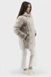 Жіноча куртка casual з капюшоном, синтепон, осінь-весна Snow Owl (молочний, XL), 35077, 27443 - изображение 3