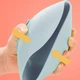 Глубокая тарелка 2Life Y5 для первых блюд на присоске и силиконовая ложечка Голубой n-12839 - изображение 5