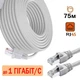 Кабель GEAR для інтернету патч-корд Ethernet-Ethernet RJ-45 CAT5 75м Сірий (6370gr) - зображення 1