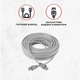 Сетевой медный патч корд Kabelist 100м U/UTP Cat5e 24AWG кабель для интернета с высокой скоростью 1000 мбит/с (88049sk) - изображение 4