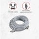 Сетевой медный патч корд Kabelist 75м U/UTP Cat5e 24AWG кабель для интернета с высокой скоростью 1000 мбит/с (88048sk) - изображение 4