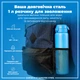 Пляшка для води металева ION8 1200 мл. Stainless Steel, Blue - зображення 5