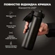 Бутылка для воды металлическая вакуумная ION8 500 мл. Vacuum Insulated, Black (I8TS500BLK) - изображение 3