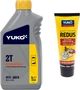Набор Моторное масло Yuko Motomix 2T 1 л + Смазка редукторная Yuko Redus Universal для Мотокосы 100 г (4820070240818+4820070244014) - изображение 1