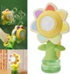 Генератор мыльных пузырей Seven COLOR FLOWER в форме подсолнуха, с подсветкой, 3 режима скорости, на аккумуляторе - изображение 3