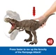 Динозавр Тиранозавр Рекс со звуком Полное нападение Мир Юрского Периода Jurassic World Chaos Theory All-Out Attack Tyrannosaurus Rex Mattel (HXF53) - изображение 4
