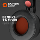 Навушники Canyon GH-8A Black Orange (CND-SGHS8A) - зображення 5