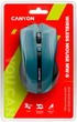 Миша Canyon CNE-CMSW05BL Wireless Blue/Black - зображення 4