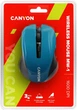 Мышь Canyon CNE-CMSW1BL Wireless Black/Blue - изображение 3