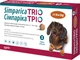 Жевательные таблетки против блох, клещей и гельминтов для собак Zoetis Simparica TRIO (Симпарика TRIO) весом от 5.1 до 10 кг 3 таблетки (10027028/5414736065779) - изображение 2