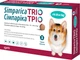 Жевательные таблетки против блох, клещей и гельминтов для собак Zoetis Simparica TRIO (Симпарика TRIO) весом от 10.1 до 20 кг 3 таблетки (10027027) - изображение 2