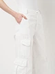 Брюки женские Zara 5520/672 38 Белые (05520067251382) - изображение 4
