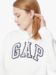 Bluza damska z kapturem kangurka GAP V-Gap Heritage Po Hd 463506-21 M Biała - obraz 4