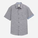 Рубашка мужская Tom Tailor 1045098-37200 S Серая (4068128268173) - изображение 5