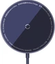 Бездротовий зарядний пристрій Baseus Simple Mini3 Magnetic 15W Purple (з кабелем живлення Type-C), темно-фіолетовий - зображення 1