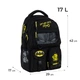 Рюкзак Kite Education для підлітків DC Batman DC25-2587M - изображение 3