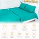 Літній постільний комплект MirSon №2462 BamBoo 17-4735 Caterina ковдри 2 х 140х205 см + наволочки 2 х 50х70 см + простирадло 220x240 см (2200003096392) - зображення 2