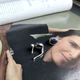 Серебряные серьги с натуральным сапфиром 7.667ct, фианитами (2173960) - изображение 6