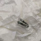 Серебряное кольцо с фианитами, вес изделия 5,02 гр (2177579) - изображение 5