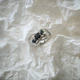 Серебряное кольцо с натуральным сапфиром 0.938ct, вес изделия 2,85 гр (2178699) - изображение 3
